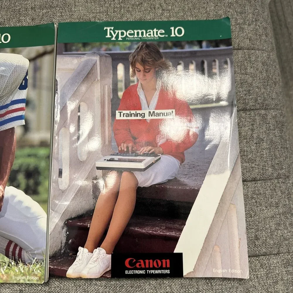 Canon Typemate 10 Electric Typewriter USER MANUALS